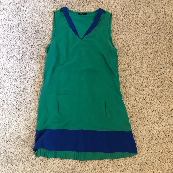 Blue and Green Dress - Picture 3 of 5